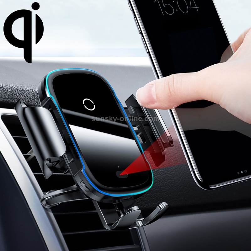 Baseus Light Electric Car Bracket Qi Standard Wireless Charger Baseus Light Electric Car Bracket Qi Standard Wireless Charger