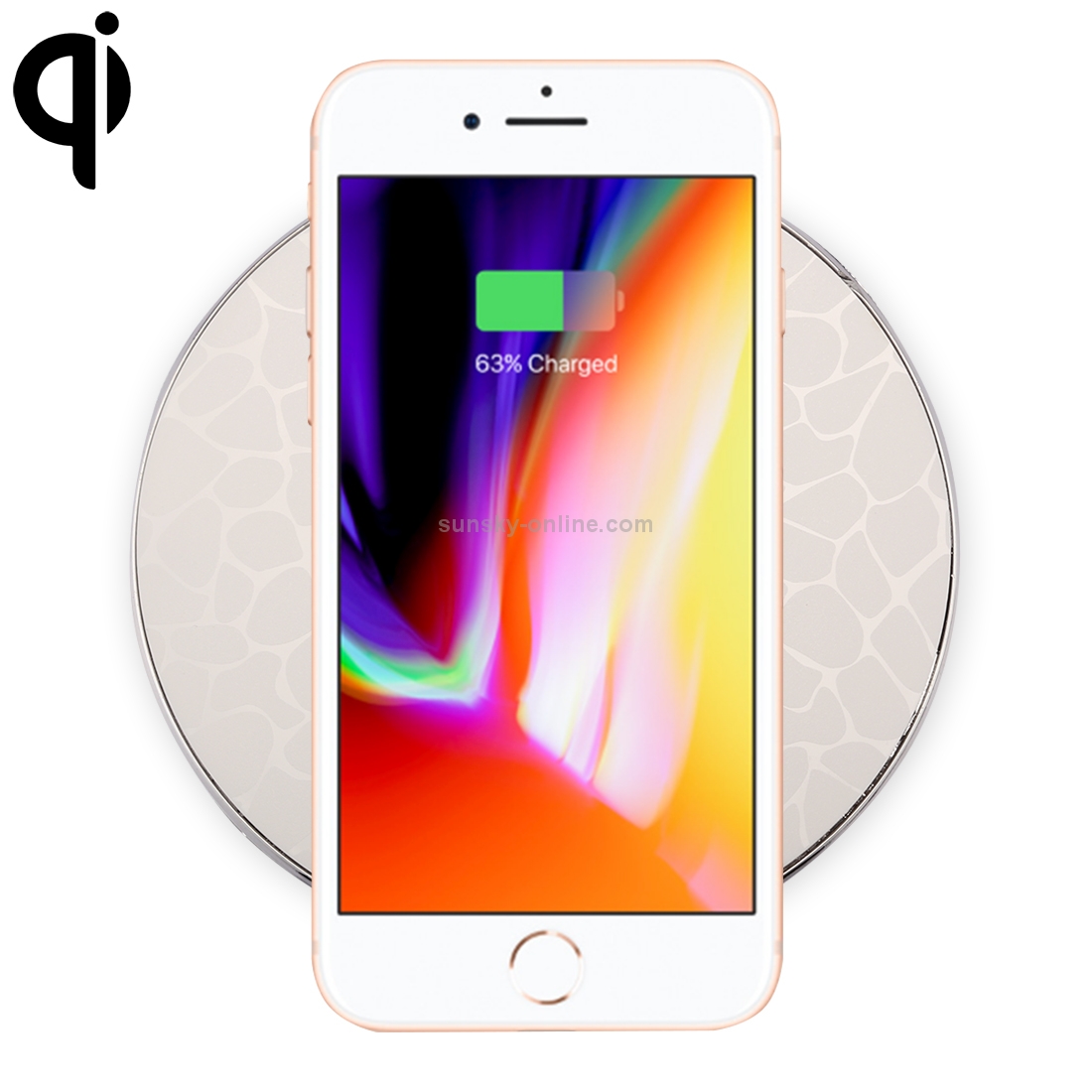 Q13 5W 5V / 1A Universal Qi Standard Fast Wireless Charger with Indicator Light(White) Q13 5W 5V / 1A Universal Qi Standard Fast Wireless Charger with Indicator Light(White)
