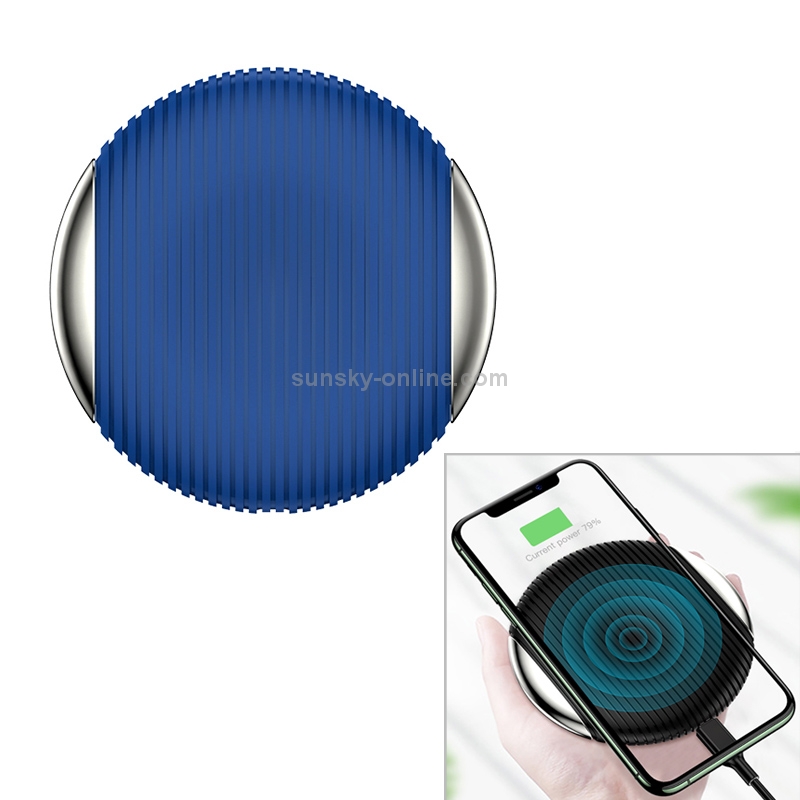 TOTUDESIGN CACW-018 Armor Series 10W Intelligent Foreign Object Detection Function Wireless Charger (Blue) TOTUDESIGN CACW-018 Armor Series 10W Intelligent Foreign Object Detection Function Wireless Charger (Blue)