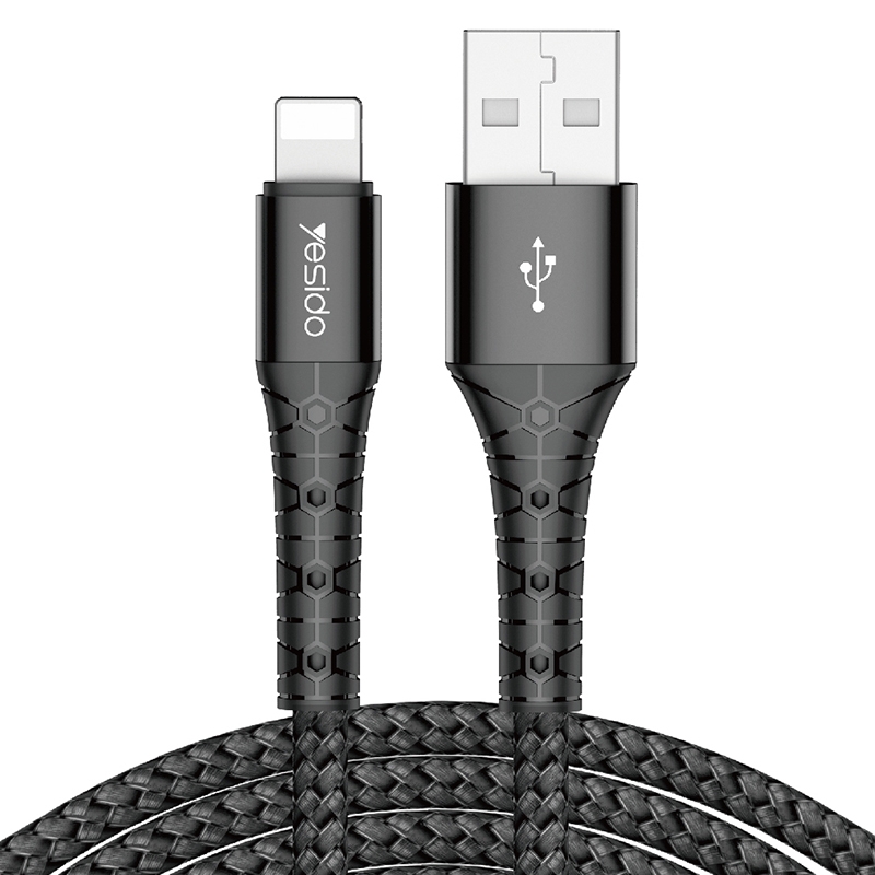 Yesido CA50 2.4A USB to 8 Pin Charging Cable, Length: 2m Yesido CA50 2.4A USB to 8 Pin Charging Cable, Length: 2m