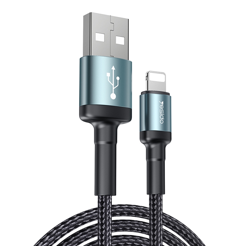Yesido CA75 2.4A USB to 8 Pin Charging Cable, Length: 2m Yesido CA75 2.4A USB to 8 Pin Charging Cable, Length: 2m
