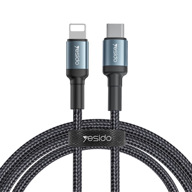 Yesido CA76 20W USB-C / Type-C to 8 Pin Charging Cable, Length: 1.2m Yesido CA76 20W USB-C / Type-C to 8 Pin Charging Cable, Length: 1.2m
