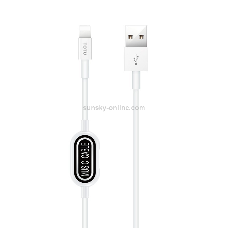 TOTUDESIGN BLA-056 Glory Series USB-A to 8 Pin Earphone Interface + 8 Pin Female Audio Charging Multi-function Data Cable, Length: 1m TOTUDESIGN BLA-056 Glory Series USB-A to 8 Pin Earphone Interface + 8 Pin Female Audio Charging Multi-function Data Cable, Length: 1m