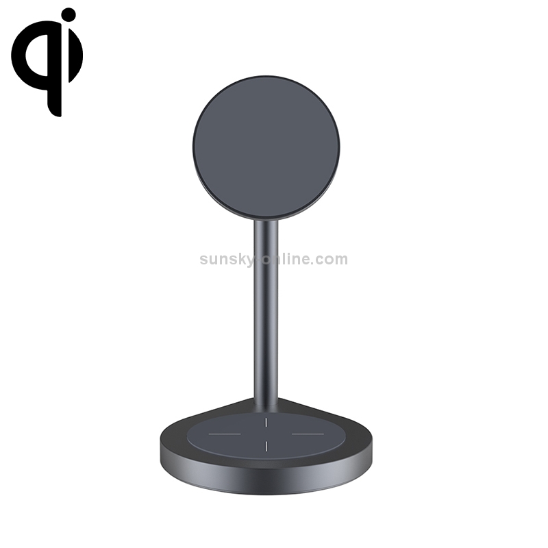 WiWU Power Air X25 2 in 1 Magnetic Wireless Charger Base for Mobile Phones & AirPods (Grey) WiWU Power Air X25 2 in 1 Magnetic Wireless Charger Base for Mobile Phones & AirPods (Grey)