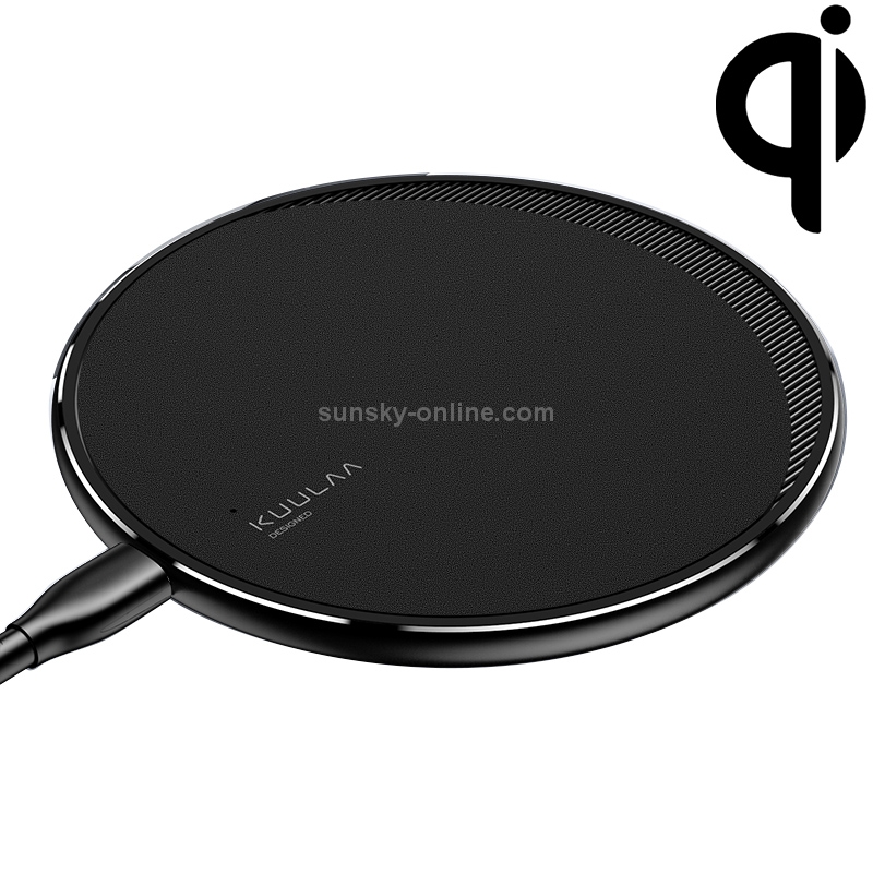 KUULAA KL-CD16 10W Ultra-thin Desktop Wireless Charger (Black) KUULAA KL-CD16 10W Ultra-thin Desktop Wireless Charger (Black)