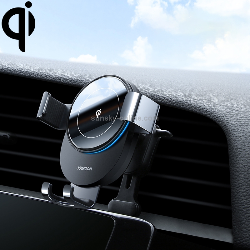 JOYROOM JR-ZS212 Blue Whale Car Air Outlet Wireless Charging Mobile Phone Gravity Bracket Holder(Dark Gray) JOYROOM JR-ZS212 Blue Whale Car Air Outlet Wireless Charging Mobile Phone Gravity Bracket Holder(Dark Gray)
