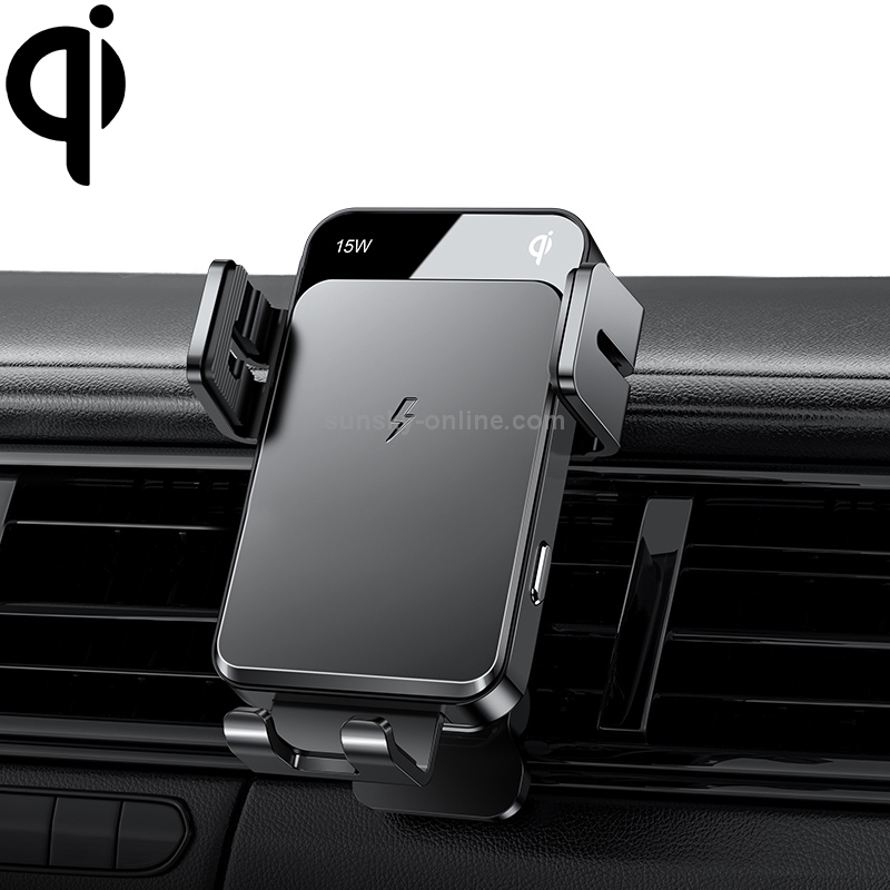 JOYROOM JR-ZS219 Three-axis Car Air Outlet Wireless Charging Mobile Phone Bracket Holder (Black) JOYROOM JR-ZS219 Three-axis Car Air Outlet Wireless Charging Mobile Phone Bracket Holder (Black)