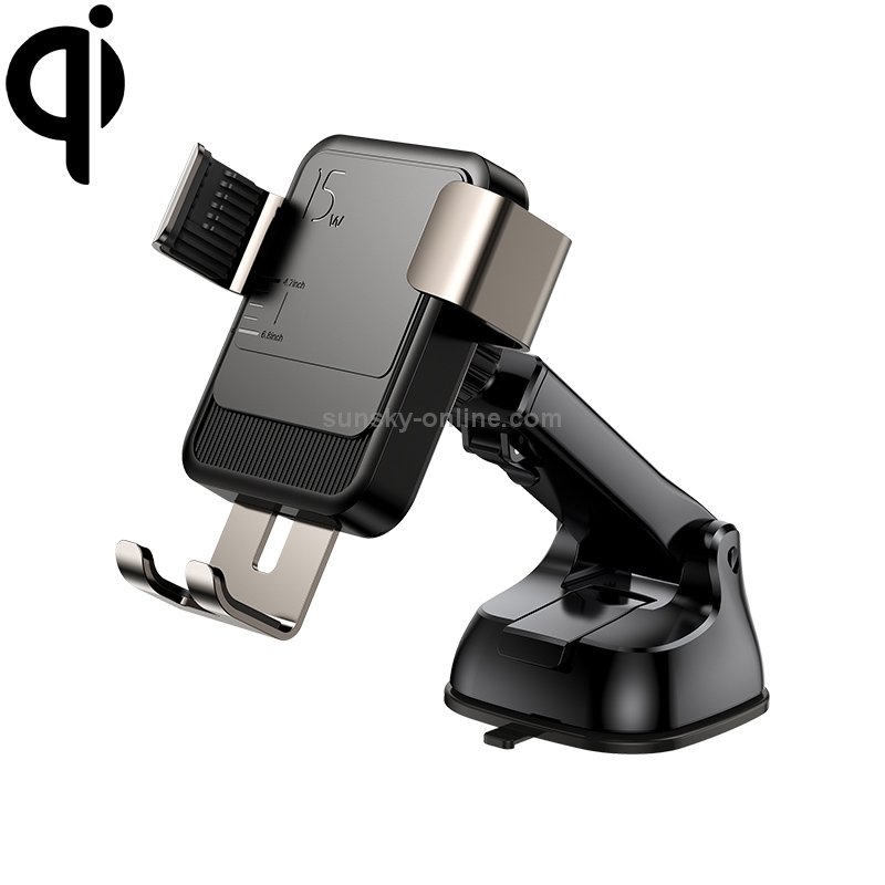 JOYROOM JR-ZS220 Car Dashboard Wireless Charging Mobile Phone Gravity Bracket Holder (Black) JOYROOM JR-ZS220 Car Dashboard Wireless Charging Mobile Phone Gravity Bracket Holder (Black)