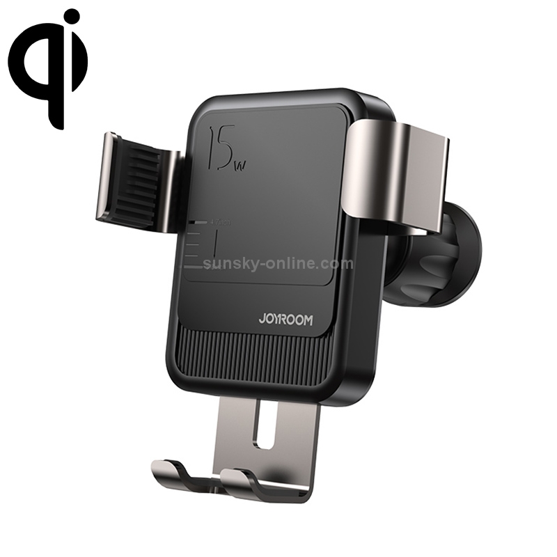 JOYROOM JR-ZS220 Car Air Outlet Wireless Charging Mobile Phone Gravity Bracket Holder(Black) JOYROOM JR-ZS220 Car Air Outlet Wireless Charging Mobile Phone Gravity Bracket Holder(Black)