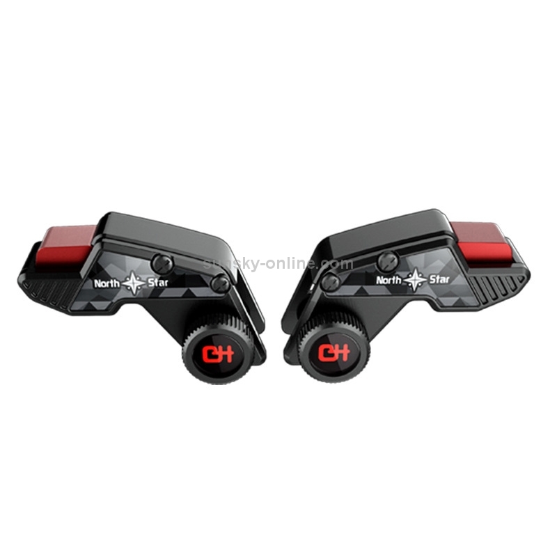 S8 Eating Chicken Metal Physical Auxiliary Button Shooting Game Controller, 1 Pair S8 Eating Chicken Metal Physical Auxiliary Button Shooting Game Controller, 1 Pair
