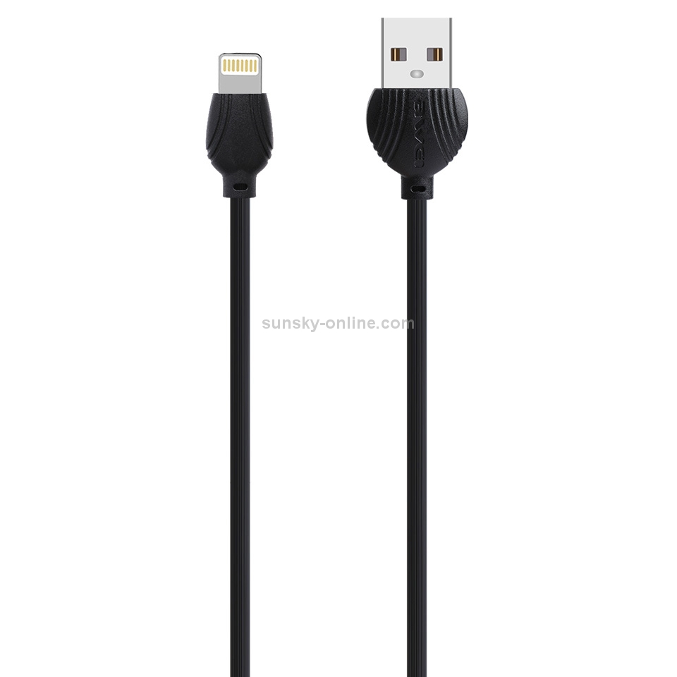 awei CL-63 2.5A 8 Pin Charging + Transmission Aluminum Alloy Data Cable, Length: 1m(Black) awei CL-63 2.5A 8 Pin Charging + Transmission Aluminum Alloy Data Cable, Length: 1m(Black)