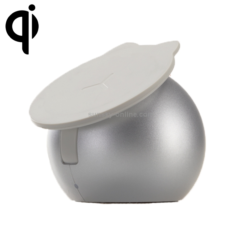 C101 Cute Cat Shape Magnetic Wireless Charging Stand Base (Grey) C101 Cute Cat Shape Magnetic Wireless Charging Stand Base (Grey)
