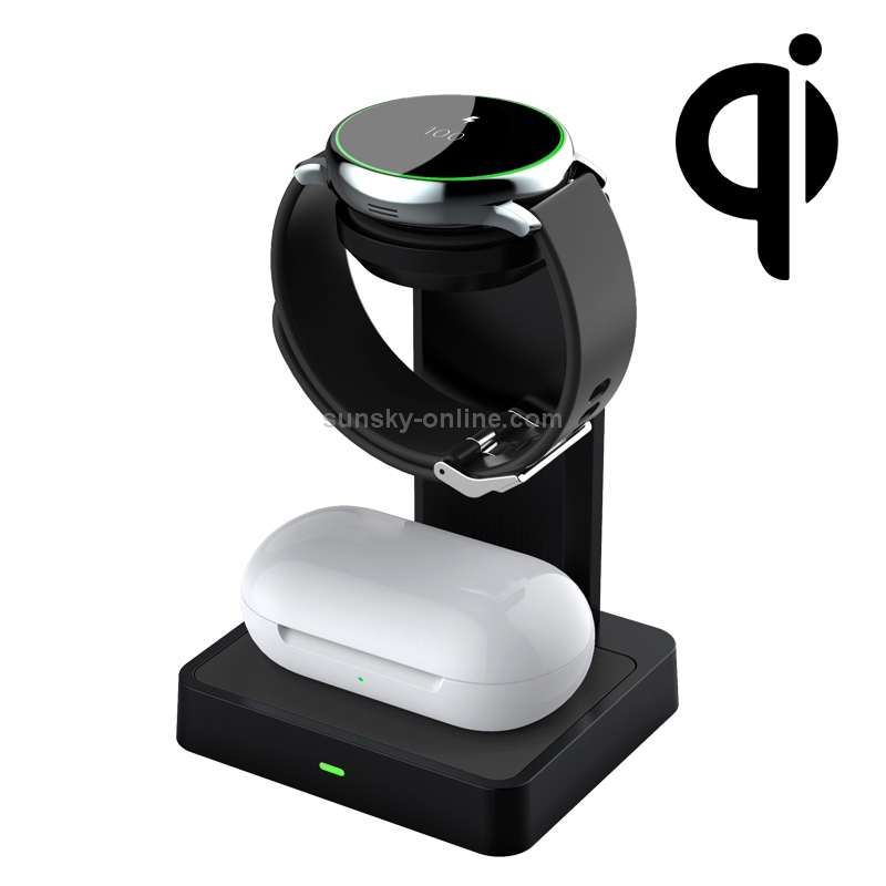 DXL-WA12 2 In 1 Wireless Charger Station for Samsung Watch / Galaxy Buds 2019 DXL-WA12 2 In 1 Wireless Charger Station for Samsung Watch / Galaxy Buds 2019