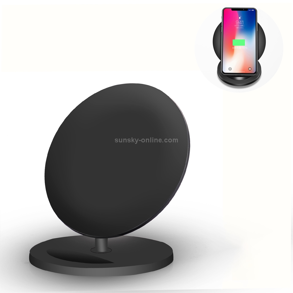 Q8 10W Vertical Wireless Charging Charger for iPhone XR / XS Max / Galaxy S9+ / S9 / Huawei Mate 20 Pro and Other QI-enabled Device (Black) Q8 10W Vertical Wireless Charging Charger for iPhone XR / XS Max / Galaxy S9+ / S9 / Huawei Mate 20 Pro and Other QI-enabled Device (Black)