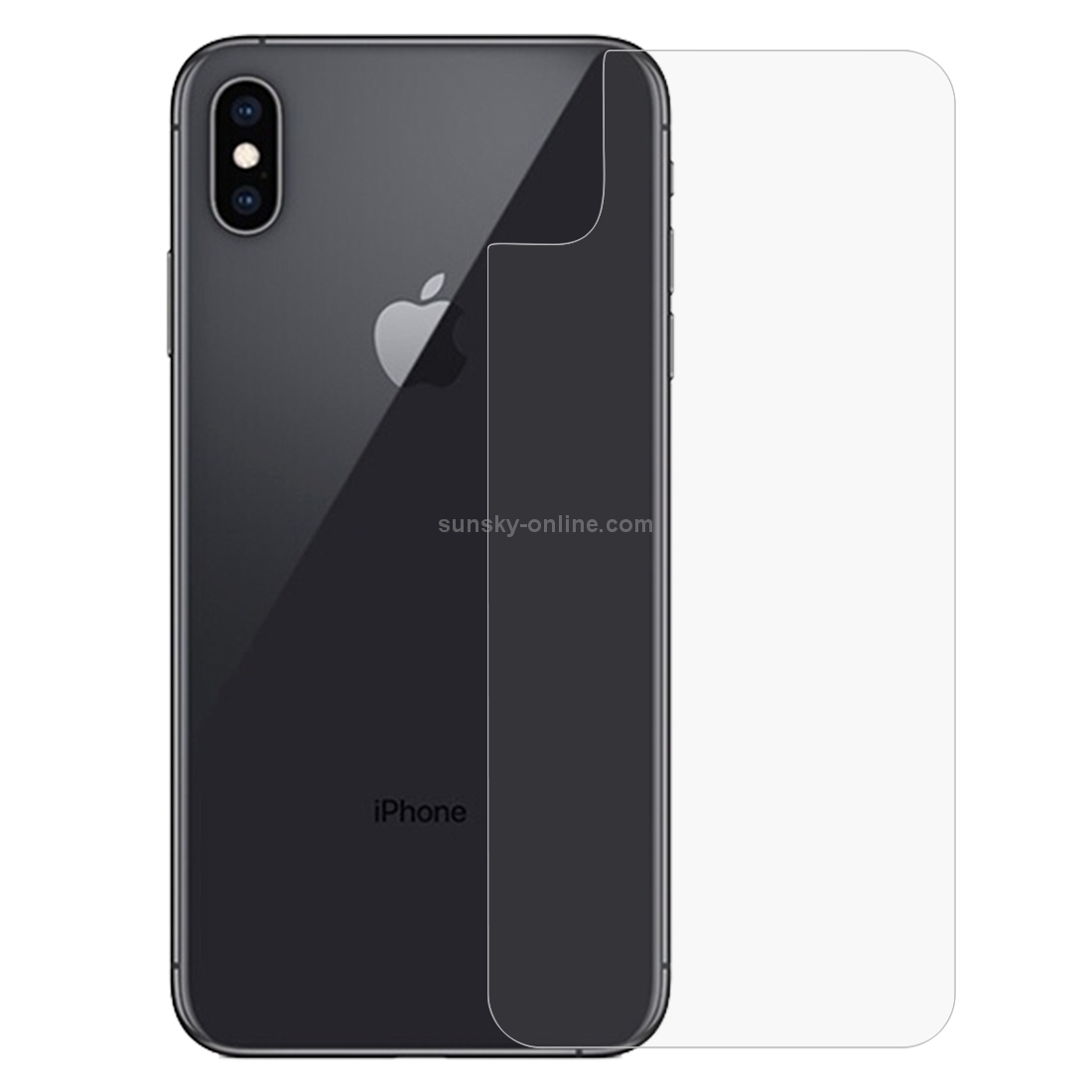 0.1mm HD Straight Edge PET Back Protector for iPhone XS Max 0.1mm HD Straight Edge PET Back Protector for iPhone XS Max