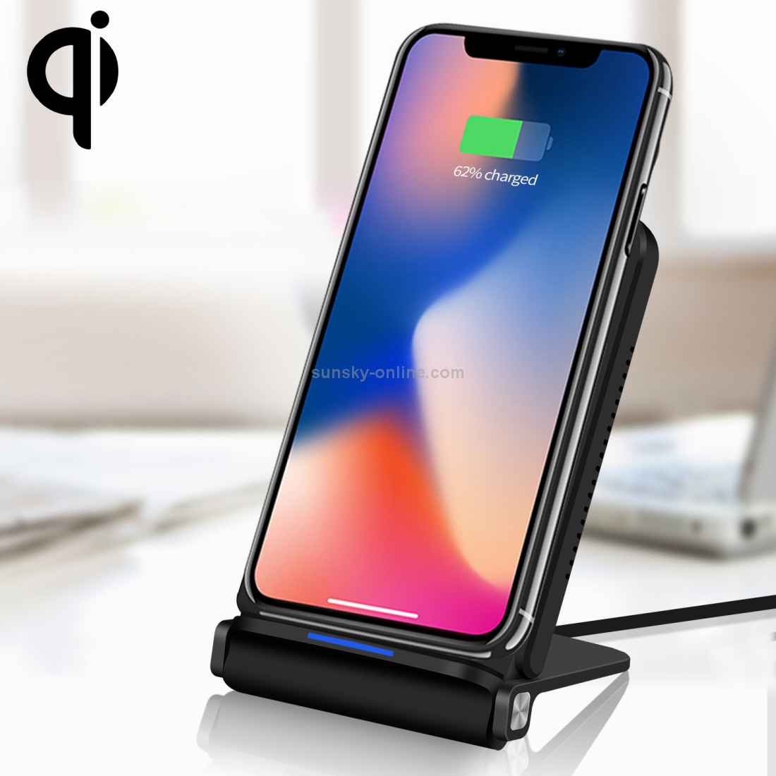 Q200 5W ABS + PC Fast Charging Qi Wireless Fold Charger Pad(Black) Q200 5W ABS + PC Fast Charging Qi Wireless Fold Charger Pad(Black)