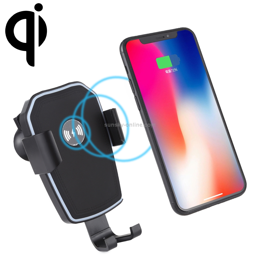 K81 10W QI Universal Rotating Gravity Induction Car Wireless Charging Mobile Phone Holder with Suction Cup K81 10W QI Universal Rotating Gravity Induction Car Wireless Charging Mobile Phone Holder with Suction Cup