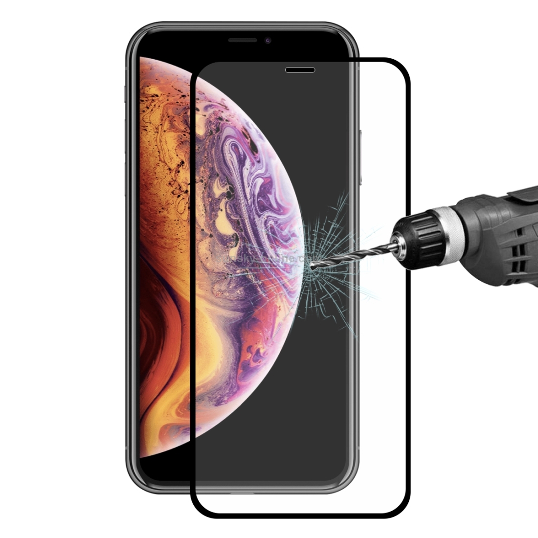 For iPhone XS Max ENKAY Hat-Prince 0.2mm 9H 2.5D Full Screen Tempered Glass Film(Black) For iPhone XS Max ENKAY Hat-Prince 0.2mm 9H 2.5D Full Screen Tempered Glass Film(Black)