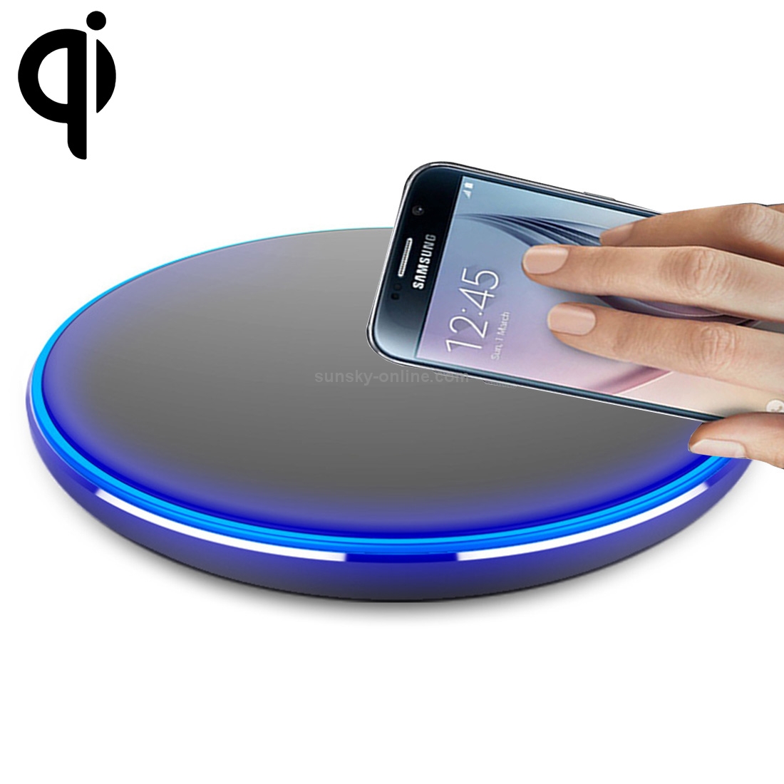 HAMTOD HL3 5W (Max) Output General Qi Standard Wireless Charger with Breathing Lamp HAMTOD HL3 5W (Max) Output General Qi Standard Wireless Charger with Breathing Lamp
