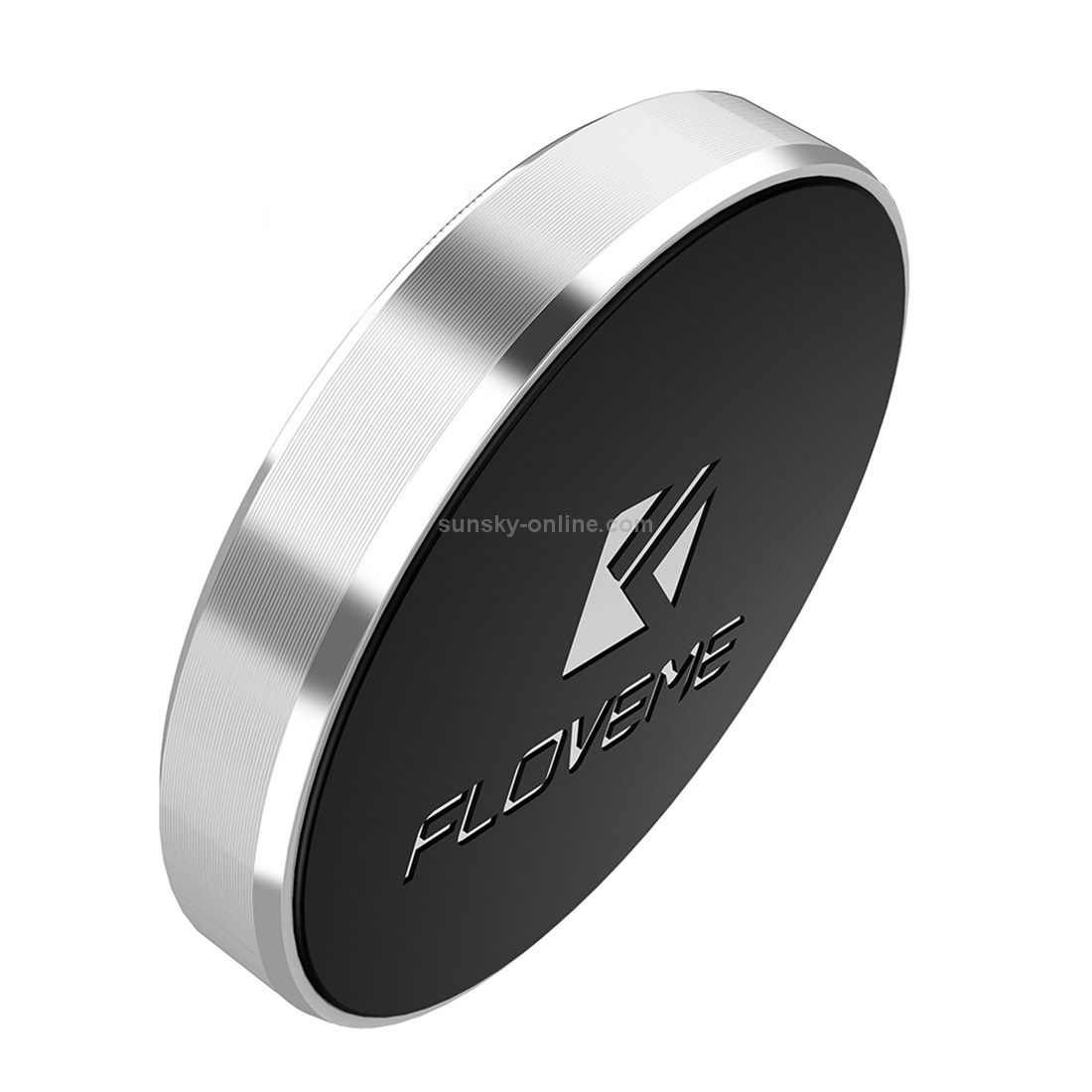 FLOVEME Universal Mini Car Phone Mount Aluminum Stick on Flat Magnet Key Holder FLOVEME Universal Mini Car Phone Mount Aluminum Stick on Flat Magnet Key Holder