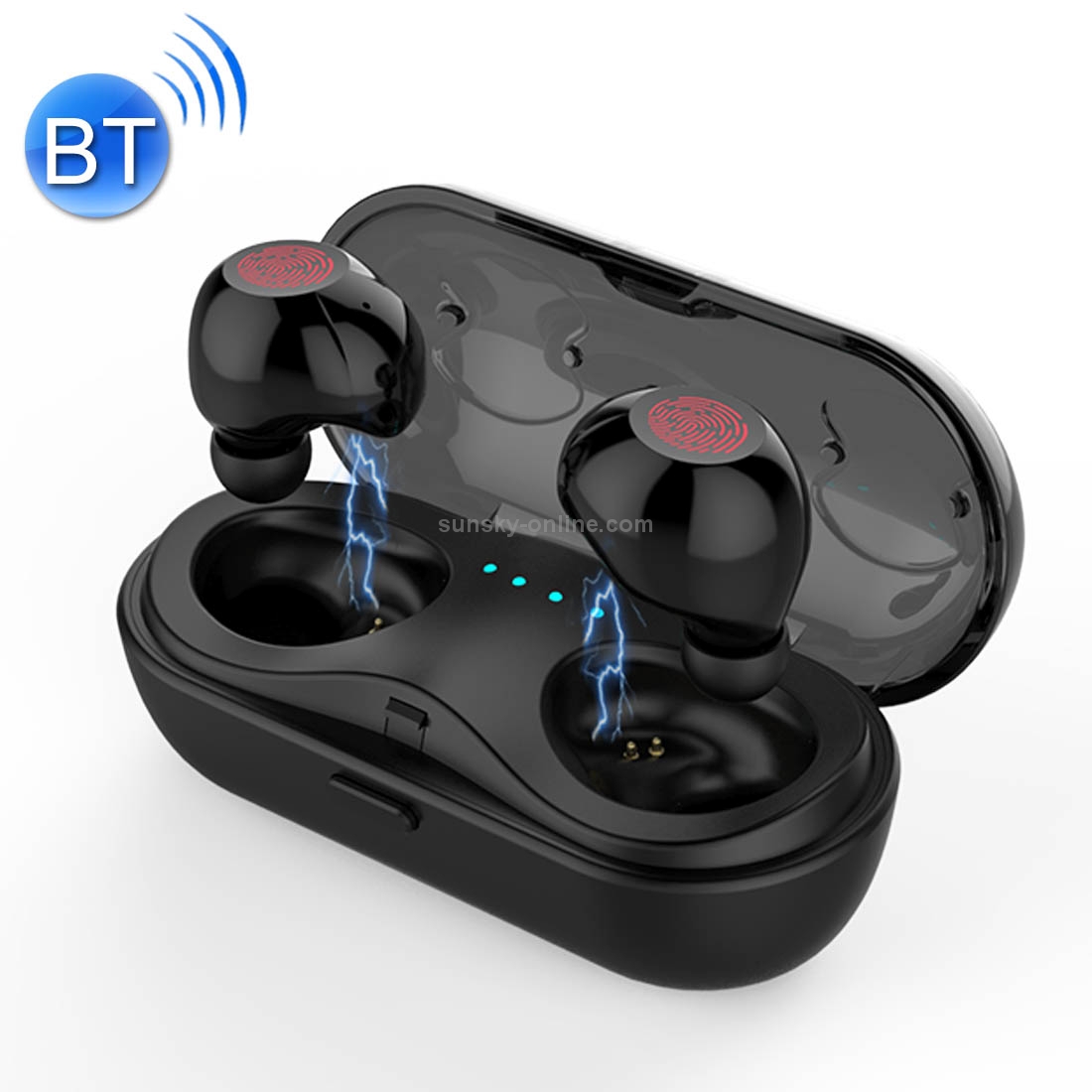 HBQ-Q18 Touch Wireless Bluetooth V4.2+EDR Stereo Music Bluetooth Headset with Charging Box HBQ-Q18 Touch Wireless Bluetooth V4.2+EDR Stereo Music Bluetooth Headset with Charging Box