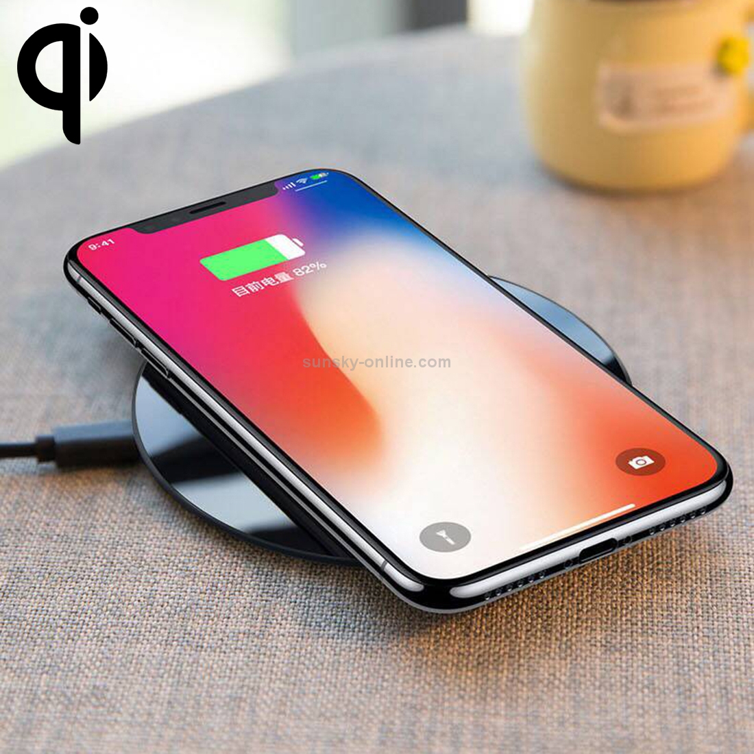 HAMTOD HM6 5W Fast Charging ABS Pad Qi Standard Wireless Charger HAMTOD HM6 5W Fast Charging ABS Pad Qi Standard Wireless Charger