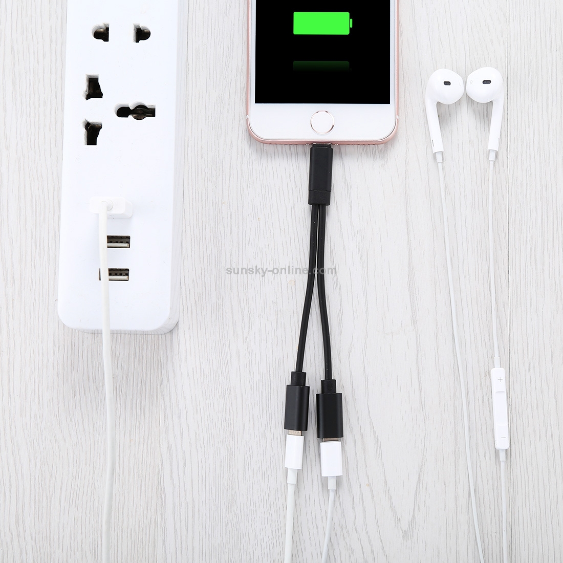 12cm 8 Pin Male to Dual 8 Pin Female Adapter Cable
