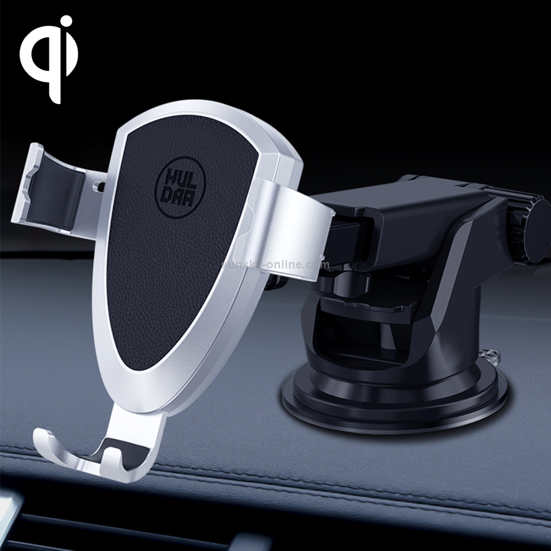 JOYROOM HL-ZS006 Shield Series 10W Clamping Gravity Holder Car Air Vent Mount Wireless Charger JOYROOM HL-ZS006 Shield Series 10W Clamping Gravity Holder Car Air Vent Mount Wireless Charger