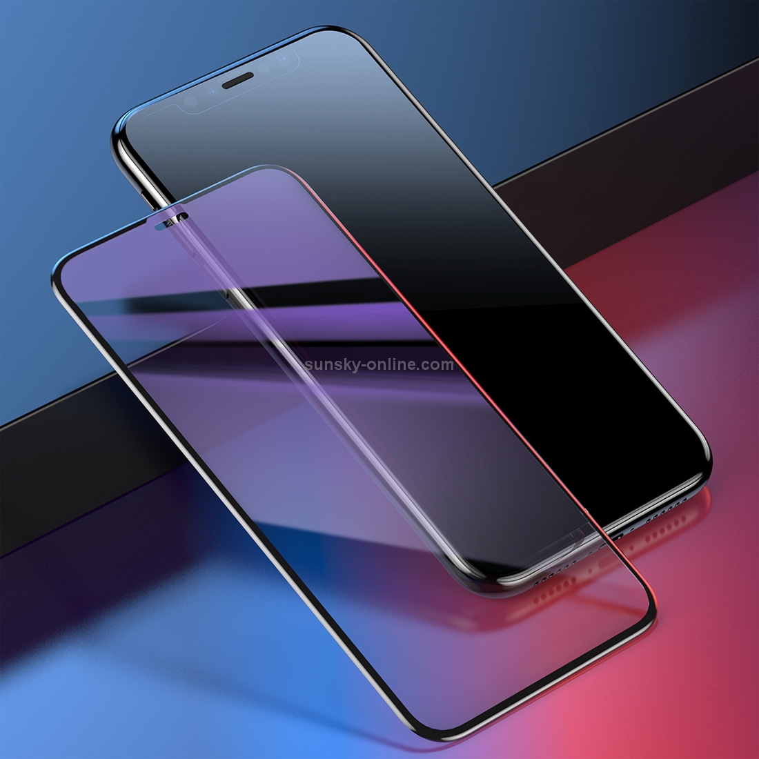For iPhone XS Max Baseus 0.23mm Anti Blue-ray Crack-resistant Edges Curved Full Screen Tempered Glass Film(Black) For iPhone XS Max Baseus 0.23mm Anti Blue-ray Crack-resistant Edges Curved Full Screen Tempered Glass Film(Black)