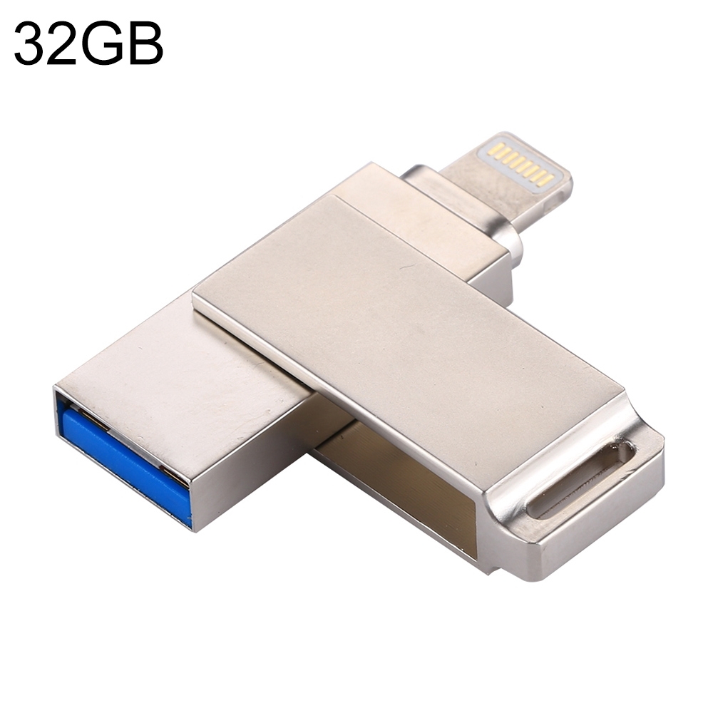 RQW-10 2 in 1 USB 2.0 & 8 Pin 32GB Flash Drive RQW-10 2 in 1 USB 2.0 & 8 Pin 32GB Flash Drive