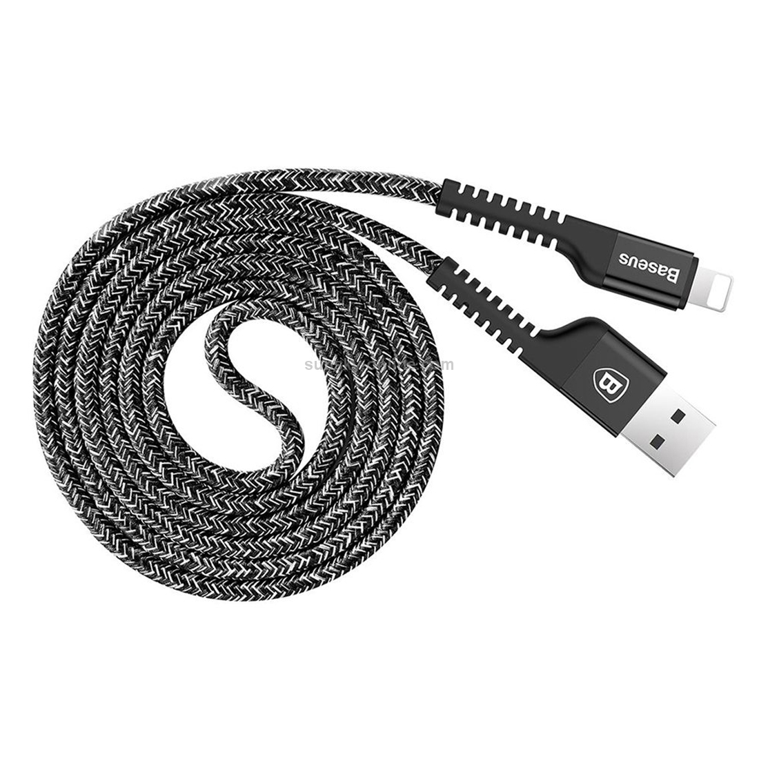 Baseus 1m Weave 9-Layer SR Anti-break Junction Cord 2A Fast Charging USB A to 8 Pin Data Sync Charge Cable Baseus 1m Weave 9-Layer SR Anti-break Junction Cord 2A Fast Charging USB A to 8 Pin Data Sync Charge Cable