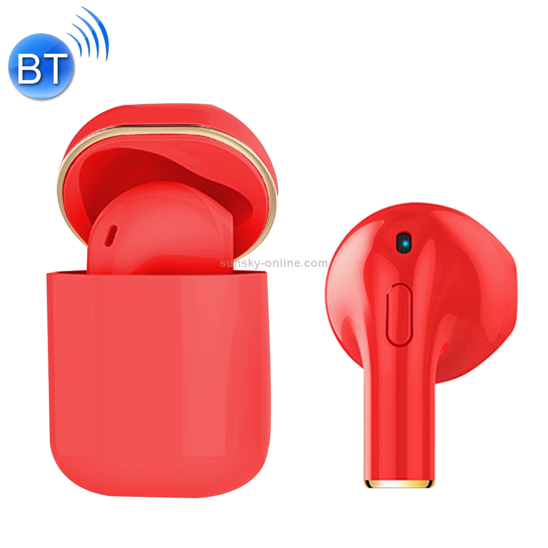 MINI-I8X Mini Noise Cancelling Earbuds Sports Wireless Bluetooth V4.2 + EDR TWS Headset with Charging Case MINI-I8X Mini Noise Cancelling Earbuds Sports Wireless Bluetooth V4.2 + EDR TWS Headset with Charging Case
