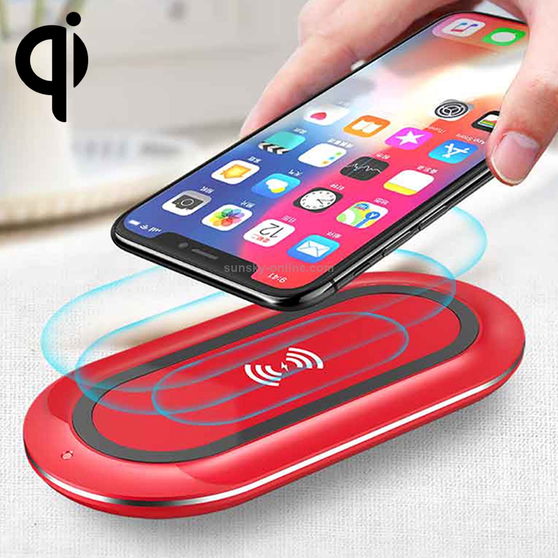 TOTUDESIGN CACW-016 Zeus Series Round 10W Fast Charging Qi Wireless Charger Pad TOTUDESIGN CACW-016 Zeus Series Round 10W Fast Charging Qi Wireless Charger Pad