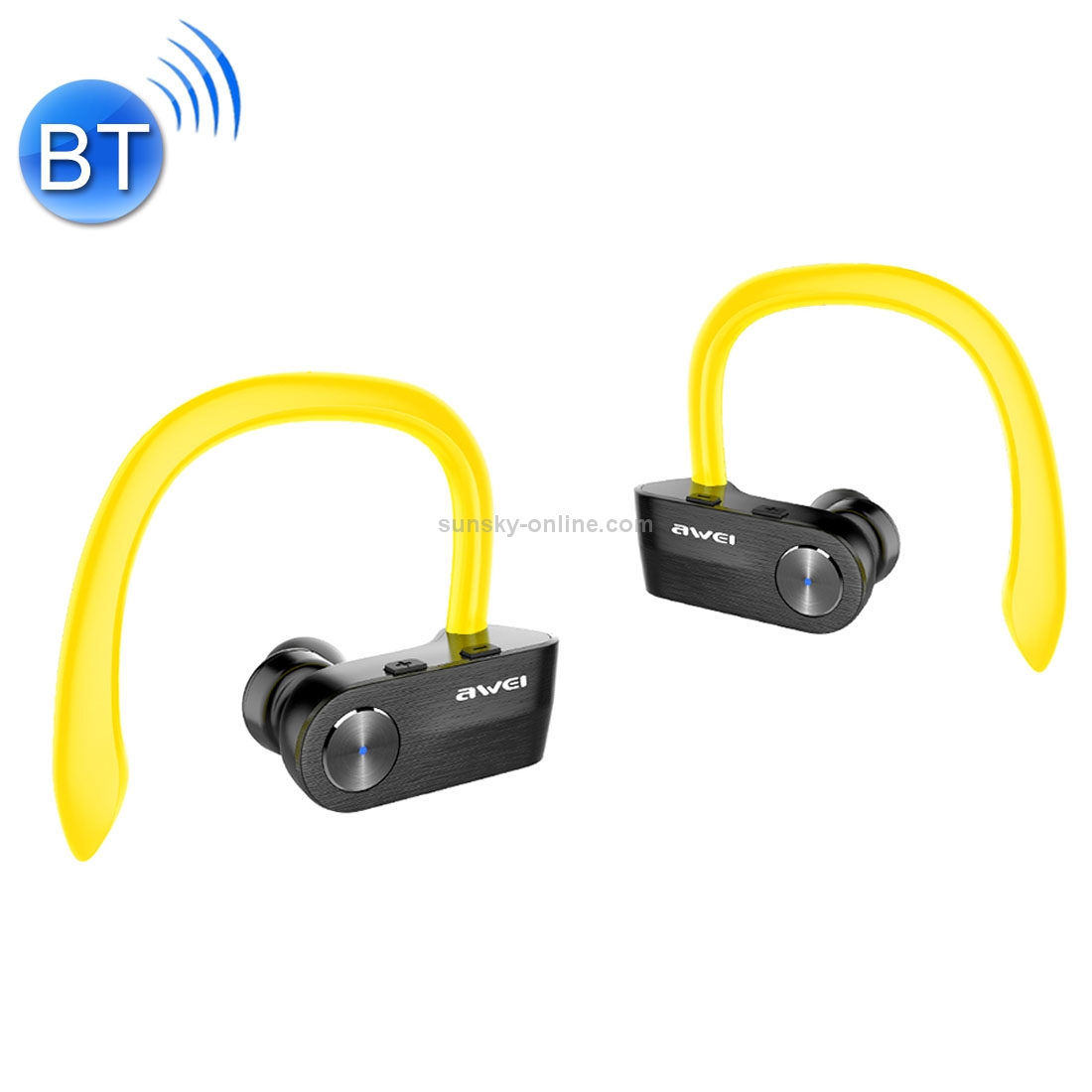 AWEI T2 Sports Headset IPX4 Waterproof Wireless Bluetooth V4.2 In-ear Stereo Earphone, Support TWS AWEI T2 Sports Headset IPX4 Waterproof Wireless Bluetooth V4.2 In-ear Stereo Earphone, Support TWS