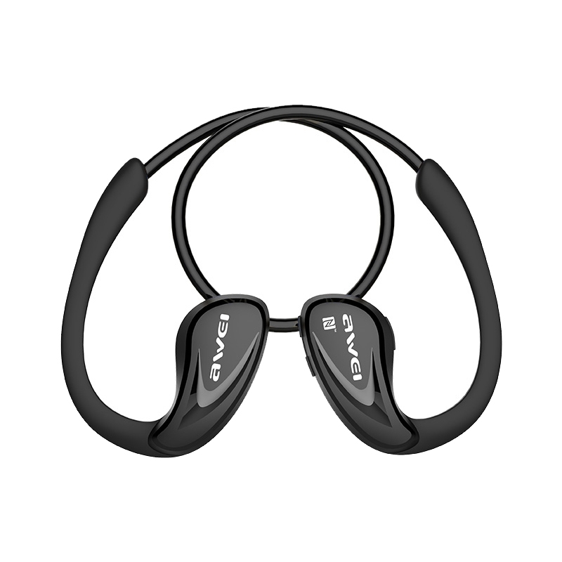 AWEI A880BL Waterproof Sports Bluetooth CSR4.1 Earphone Wireless Stereo Headset With NFC Function(Black) AWEI A880BL Waterproof Sports Bluetooth CSR4.1 Earphone Wireless Stereo Headset With NFC Function(Black)