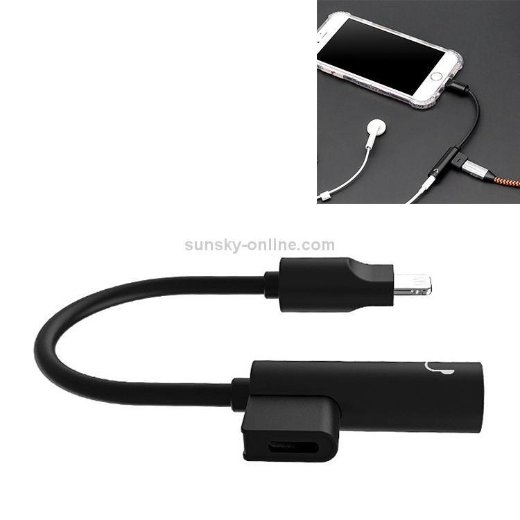 E01 2 in 1 8 Pin to 3.5mm Headphone Jack Audio Adapter Charger Cable E01 2 in 1 8 Pin to 3.5mm Headphone Jack Audio Adapter Charger Cable