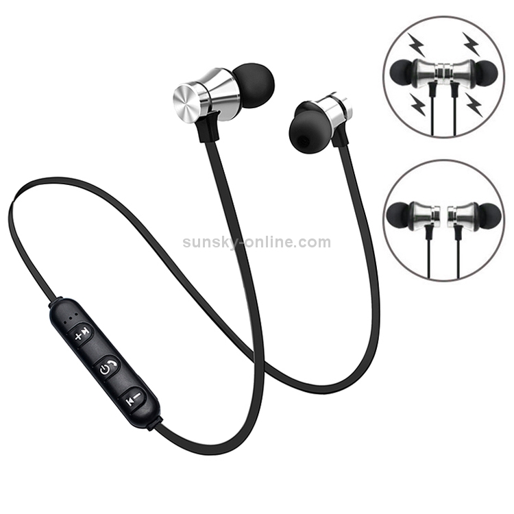 XT11 Magnetic In-Ear Wireless Bluetooth V4.2 Earphones(Silver) XT11 Magnetic In-Ear Wireless Bluetooth V4.2 Earphones(Silver)