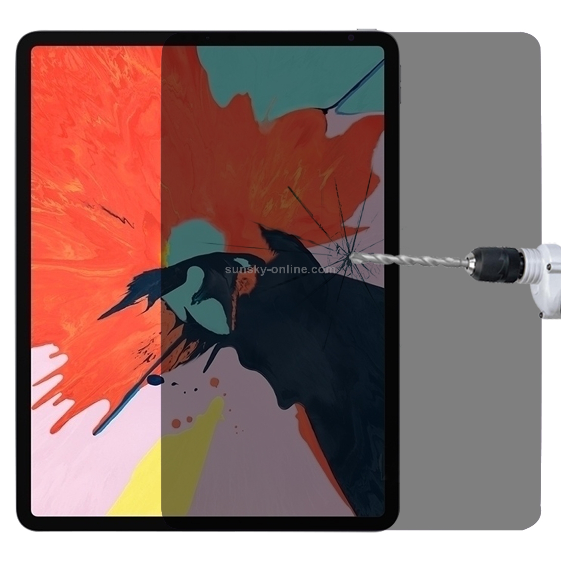 0.33mm 9H 2.5D Privacy Anti-glare Explosion-proof Tempered Glass Film for iPad Pro 12.9 (2018 / 2020) 0.33mm 9H 2.5D Privacy Anti-glare Explosion-proof Tempered Glass Film for iPad Pro 12.9 (2018 / 2020)