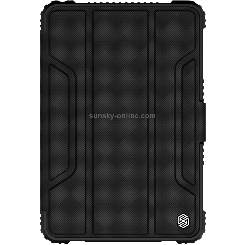 NILLKIN Bumper Horizontal Flip Leather Case for iPad Mini 2019 / iPad Mini 4 ,with Pen Slot (Black) NILLKIN Bumper Horizontal Flip Leather Case for iPad Mini 2019 / iPad Mini 4 ,with Pen Slot (Black)