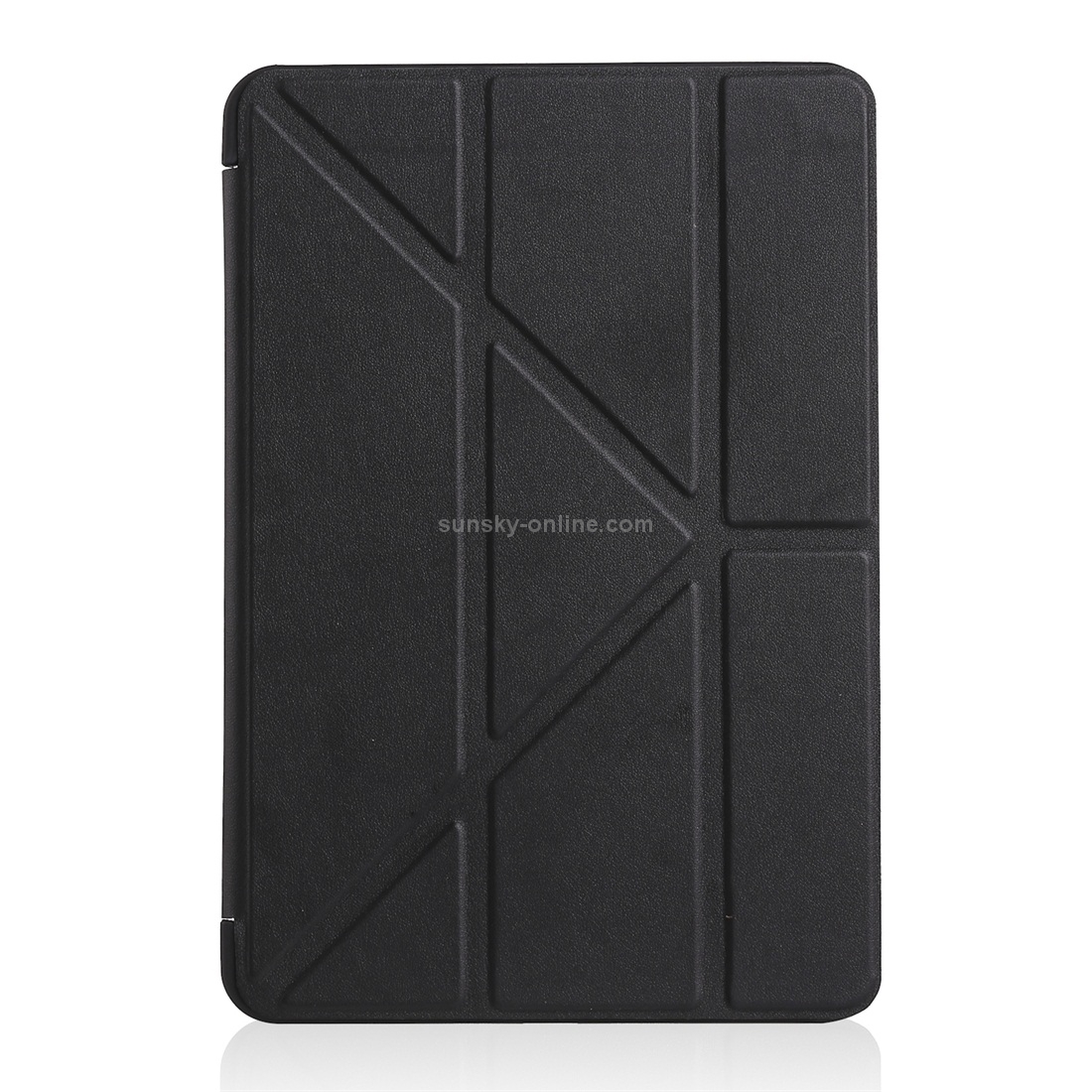Millet Texture PU+ Silica Gel Full Coverage Leather Case for iPad Mini 4/5, with Multi-folding Holder (Black) Millet Texture PU+ Silica Gel Full Coverage Leather Case for iPad Mini 4/5, with Multi-folding Holder (Black)