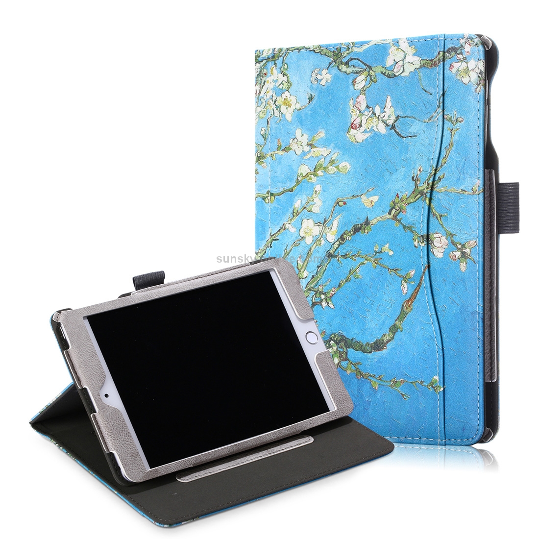 Cowhide Texture Apricot Pattern Colored Drawing Horizontal Flip Leather Case for iPad Mini 2019 / Mini 4, with Holder & Sleep / Wake-up Function Cowhide Texture Apricot Pattern Colored Drawing Horizontal Flip Leather Case for iPad Mini 2019 / Mini 4, with Holder & Sleep / Wake-up Function