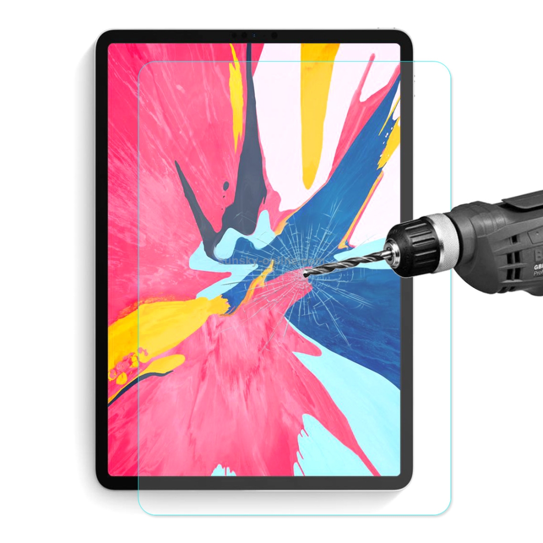 ENKAY Hat-Prince 0.33mm 9H 2.5D Curved Edge Full Screen Tempered Glass Film for iPad Pro 11 inch (2018) ENKAY Hat-Prince 0.33mm 9H 2.5D Curved Edge Full Screen Tempered Glass Film for iPad Pro 11 inch (2018)