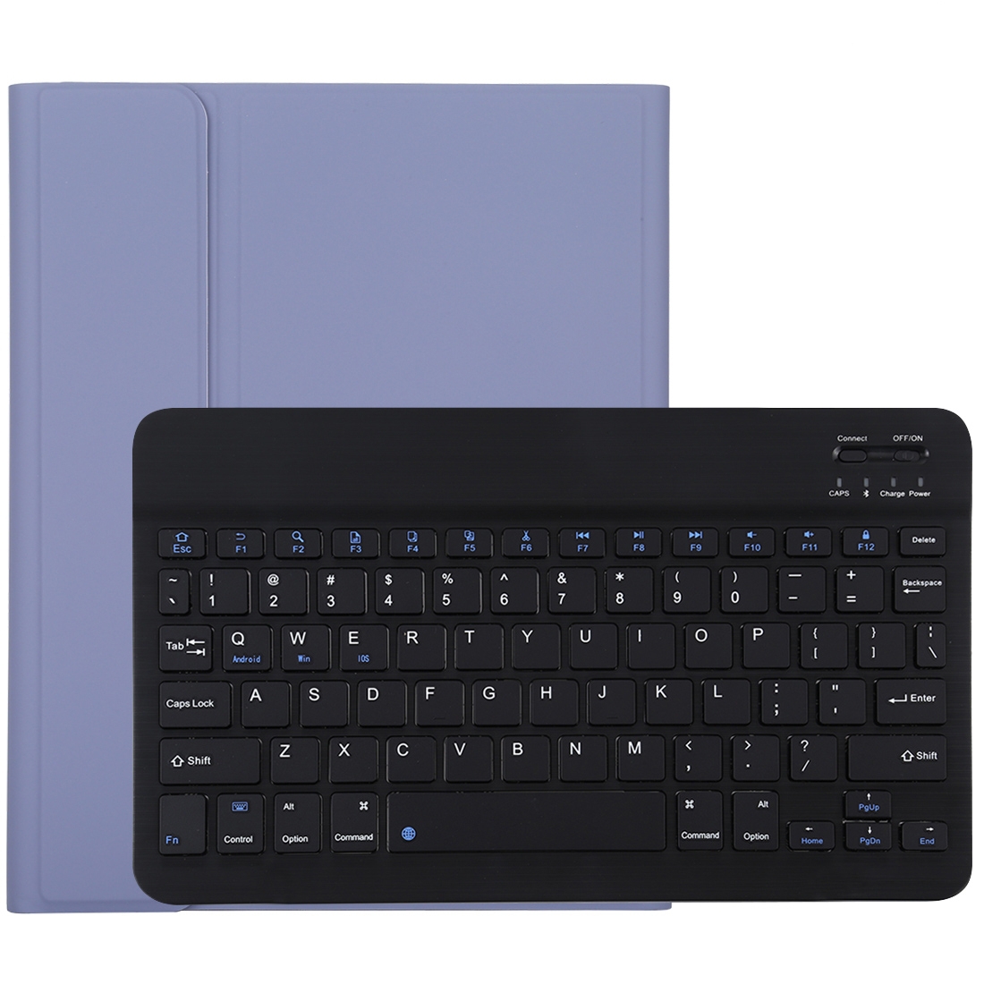 TG11B Detachable Bluetooth Black Keyboard + Microfiber Leather Tablet Case for iPad Pro 11 inch (2020), with Pen Slot & Holder (Purple) TG11B Detachable Bluetooth Black Keyboard + Microfiber Leather Tablet Case for iPad Pro 11 inch (2020), with Pen Slot & Holder (Purple)