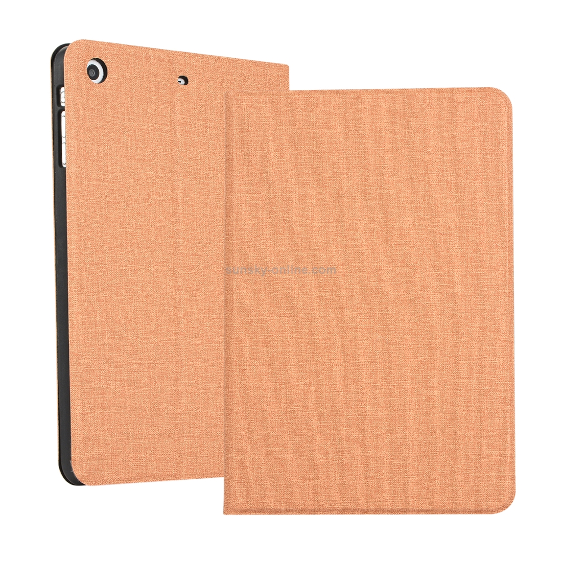 Universal Voltage Craft Cloth TPU Protective Case for iPad Mini 1 / 2 / 3, with Holder (Gold) Universal Voltage Craft Cloth TPU Protective Case for iPad Mini 1 / 2 / 3, with Holder (Gold)