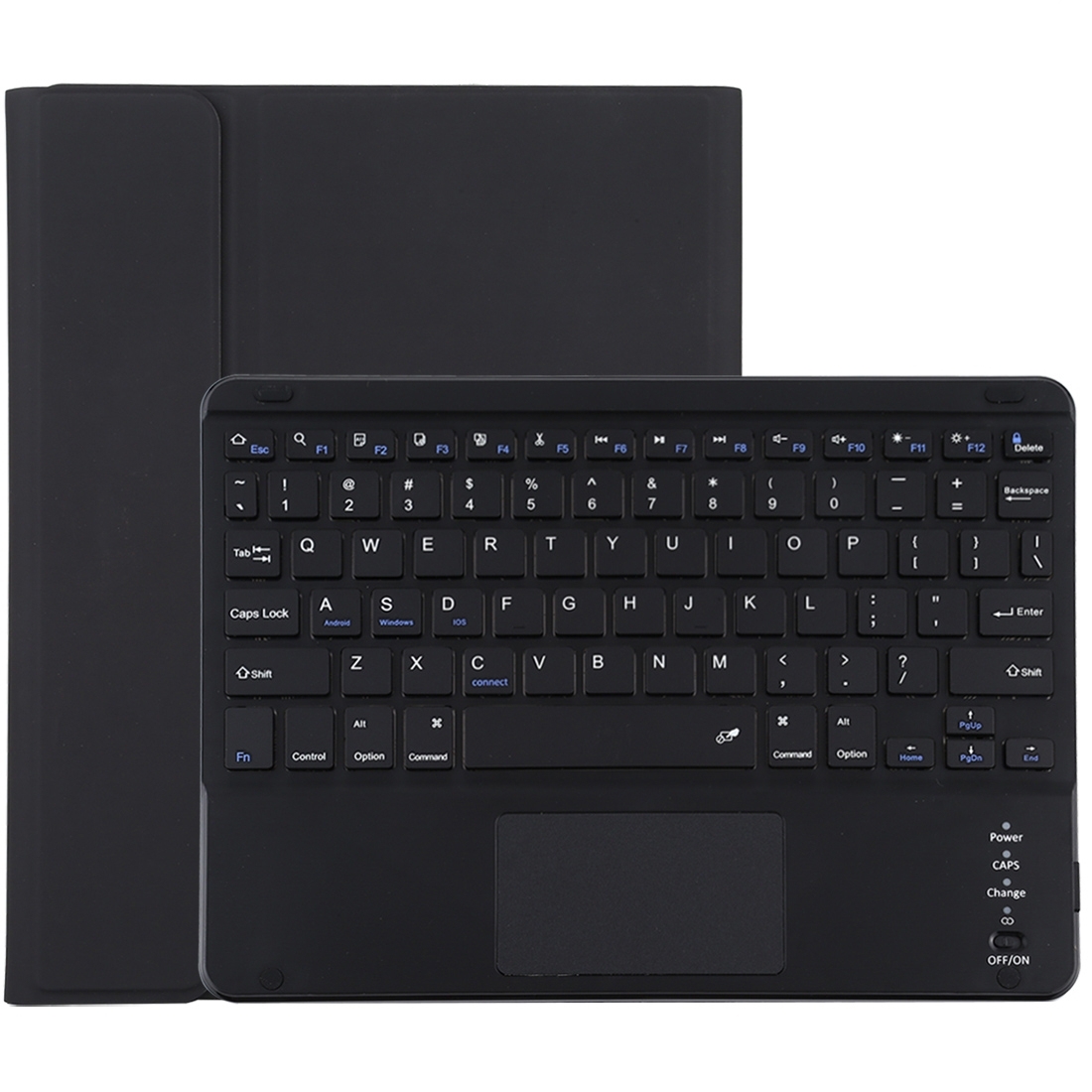 TG97BC Detachable Bluetooth Black Keyboard + Microfiber Leather Tablet Case for iPad 9.7 inch, with Touch Pad & Pen Slot & Holder(Black) TG97BC Detachable Bluetooth Black Keyboard + Microfiber Leather Tablet Case for iPad 9.7 inch, with Touch Pad & Pen Slot & Holder(Black)