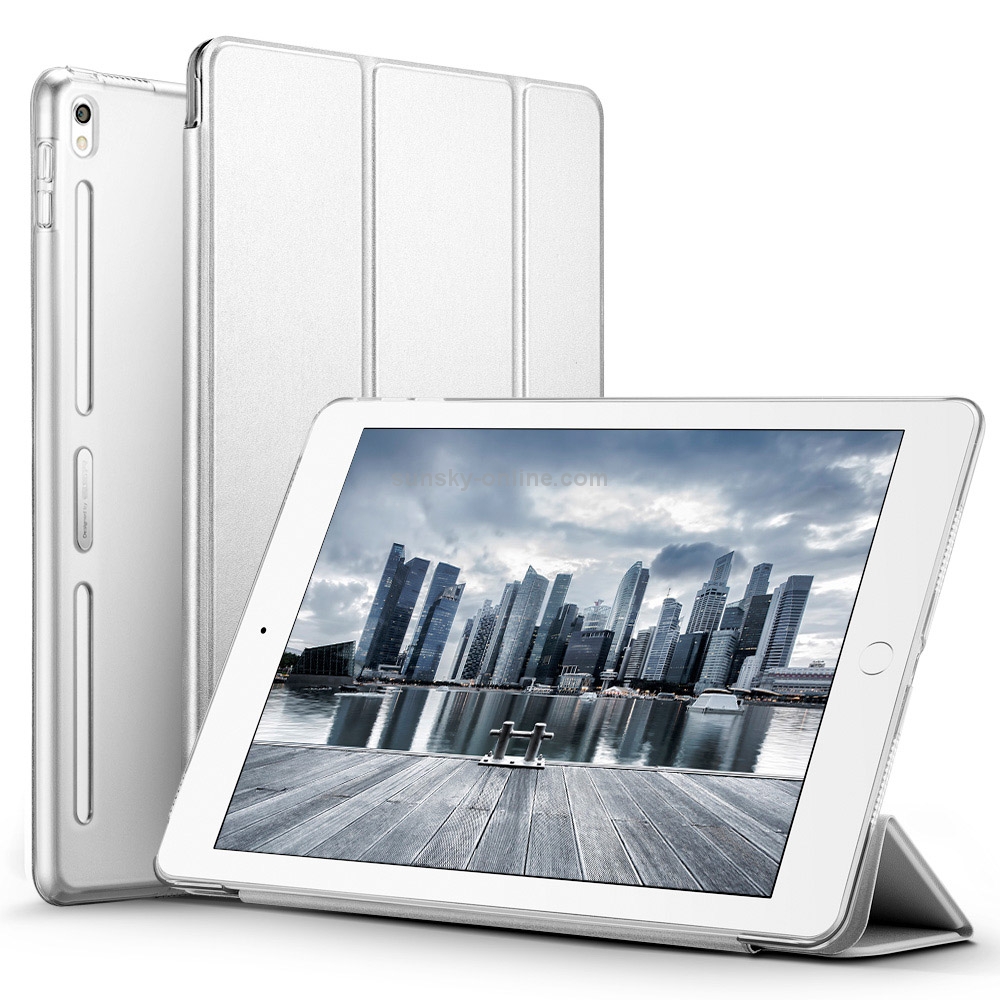 ESR Yippee Color Plus Series Soft Edge Three-folding Magnetic Leather Case for iPad Pro 10.5 inch, with Sleep / Wake-up Function(Grey) ESR Yippee Color Plus Series Soft Edge Three-folding Magnetic Leather Case for iPad Pro 10.5 inch, with Sleep / Wake-up Function(Grey)