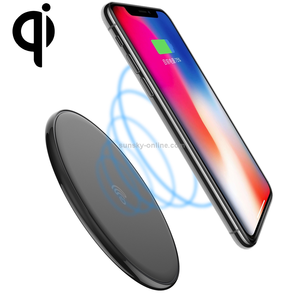 HAMTOD 10W (Max) Round Shape Intelligent Qi Standard Wireless Charger, Support Fast Charging HAMTOD 10W (Max) Round Shape Intelligent Qi Standard Wireless Charger, Support Fast Charging