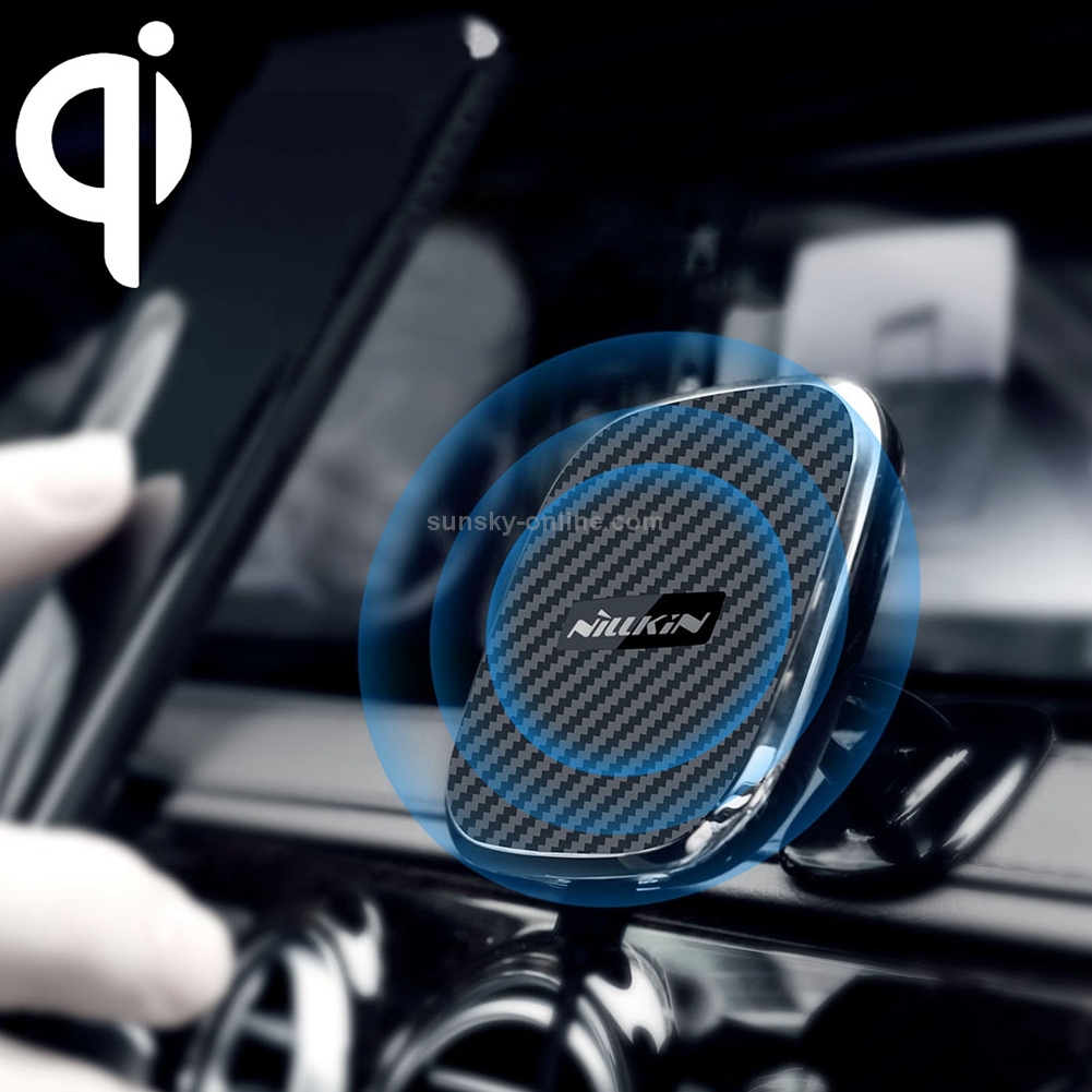 NILLKIN Car Adhesive Base Holder 10W Fast Charging Qi Magnetic Wireless Charger NILLKIN Car Adhesive Base Holder 10W Fast Charging Qi Magnetic Wireless Charger