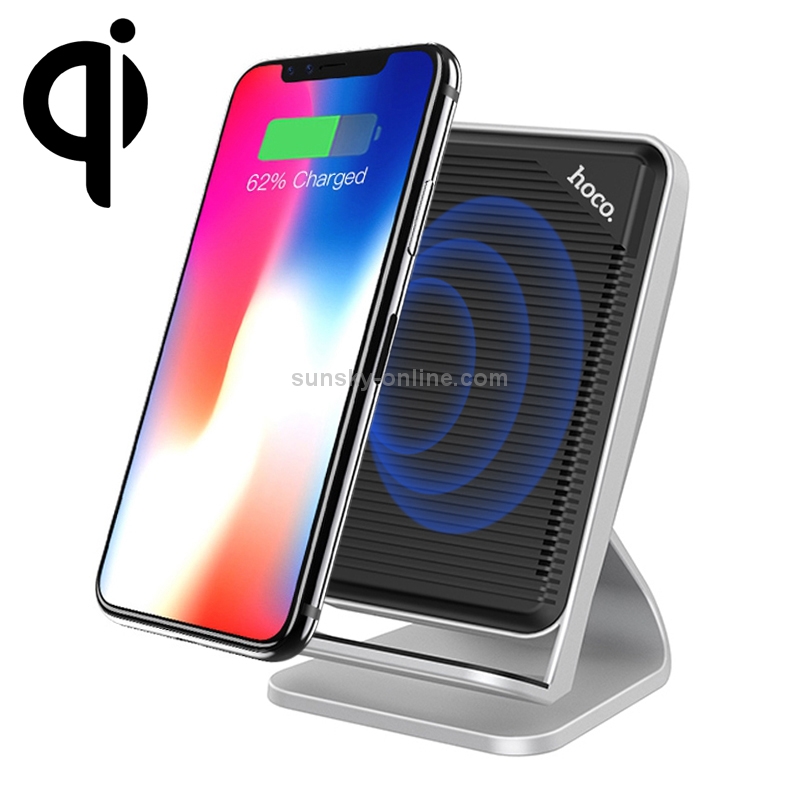 Hoco CW11 10W Fast Charging Wireless Charger Pad Aluminium Alloy Phone Holder Hoco CW11 10W Fast Charging Wireless Charger Pad Aluminium Alloy Phone Holder