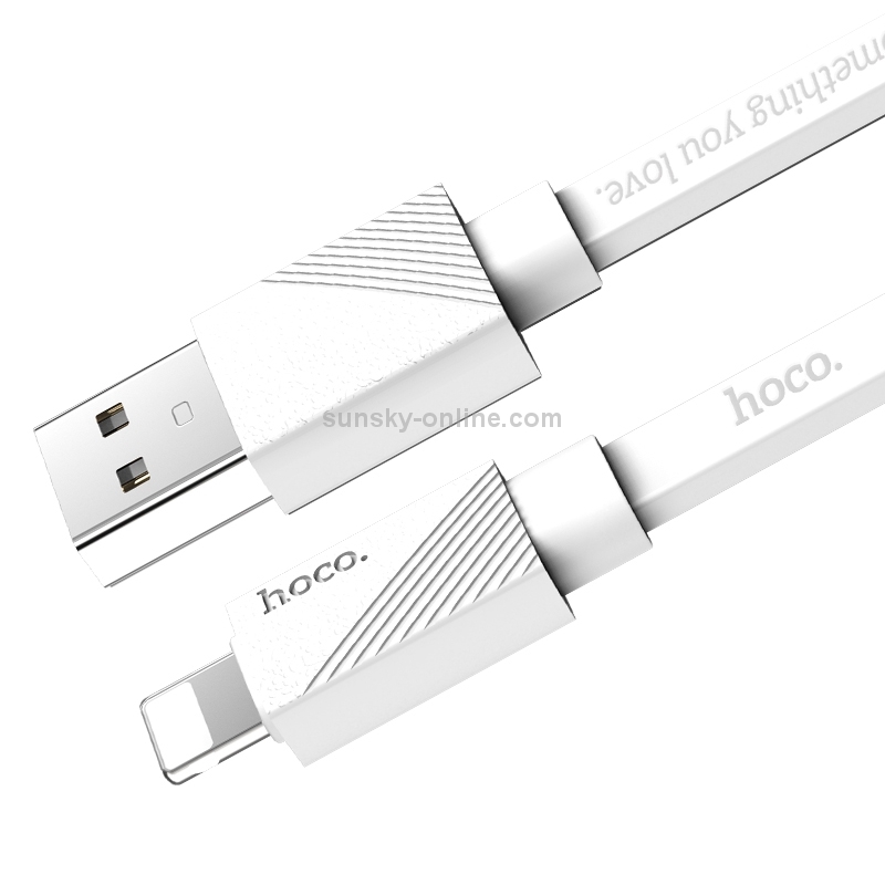 Hoco U34 TPE 2.4A USB to 8 Pin Data Sync Charging Cable, Cable Length: 1.2m Hoco U34 TPE 2.4A USB to 8 Pin Data Sync Charging Cable, Cable Length: 1.2m